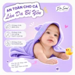 Giấy giặt hút màu Dr.Sera gói nhỏ tiện lợi an toàn cho làn da nhạy cảm của bé