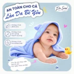 Giấy giặt hút màu Dr.Sera gói nhỏ tiện lợi hương phong lan an toàn cho làn da nhạy cảm của bé