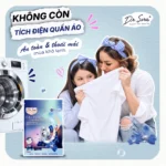 Giấy giặt Dr.Sera hương phong lan chống tích điện quần áo, an toàn và thoải mái
