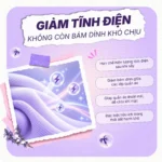 Giấy sấy thơm Dr.Sera giảm tĩnh điện quần áo, không còn bám dính khó chịu
