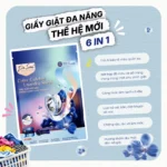 Giấy giặt đa năng 6 trong 1 Dr.Sera hương phong lan, hút màu và diệt khuẩn vải