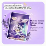 Dr.Sera Scented Softener Dryer Sheets giấy sấy thơm và xả mềm vải hương oải hương
