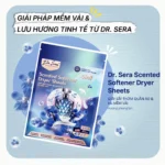 Dr.Sera Scented Softener Dryer Sheets giấy sấy thơm và xả mềm vải hương phong lan
