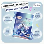 Giấy sấy thơm Dr.Sera hương phong lan xoa dịu khứu giác, mang lại cảm giác dễ chịu