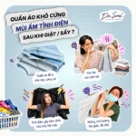 Giấy sấy thơm Dr.Sera hương phong lan giải quyết tình trạng quần áo khô cứng, mùi ẩm và tĩnh điện