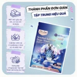 Thành phần giấy sấy thơm Dr.Sera gồm PET, chất làm mềm vải và hương liệu phong lan
