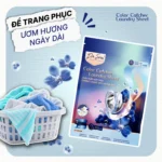 Giấy hút màu Dr.Sera hương phong lan giúp trang phục ướp hương suốt ngày dài