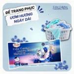 Giấy hút màu Dr.Sera gói nhỏ tiện lợi hương phong lan giúp trang phục ươm hương ngày dài