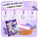 Giấy sấy Dr.Sera xả mềm vải hiệu quả, làm mềm sợi vải và dễ ủi thẳng