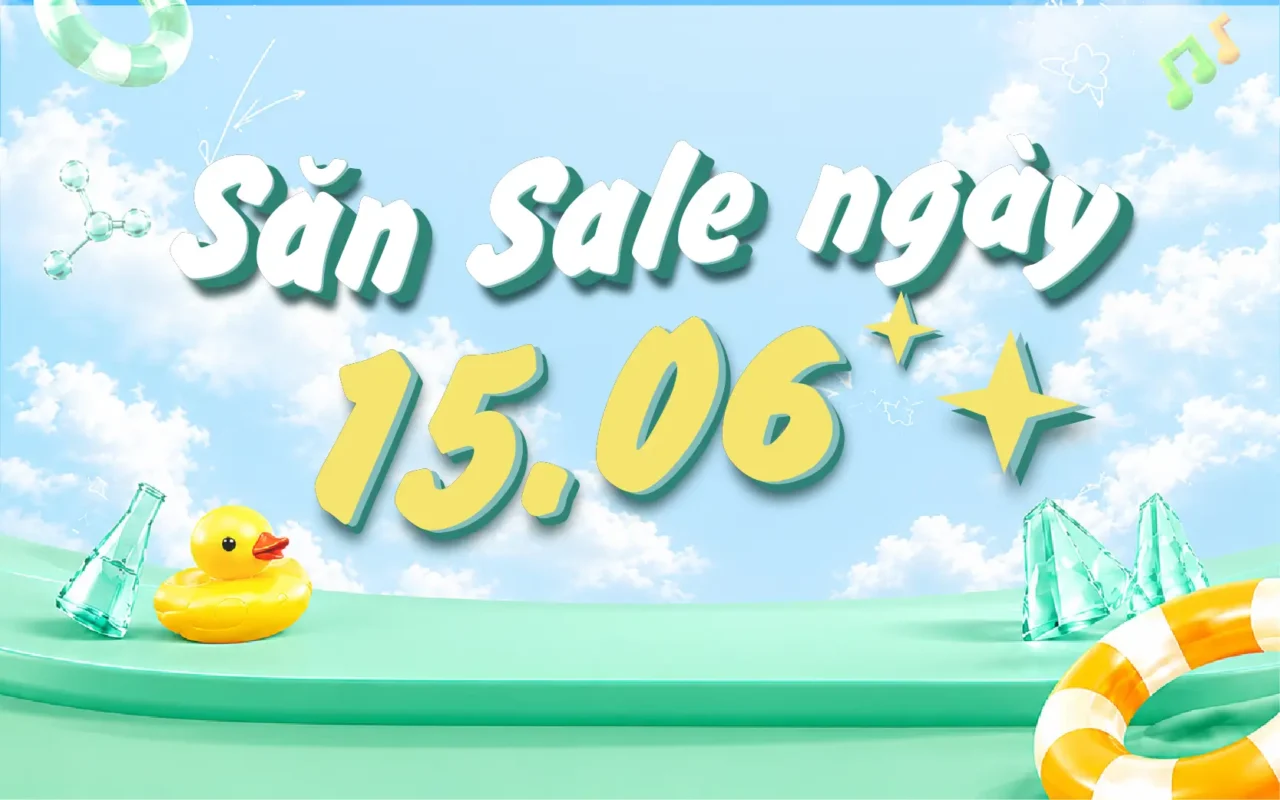 Sự kiện 15.06 – Săn deal giữa tháng – Da môi mướt mịn