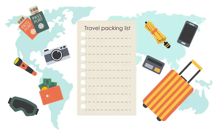 packing-list-travel-planner-world-map-background-preparing-vacation-trip_777453-1009