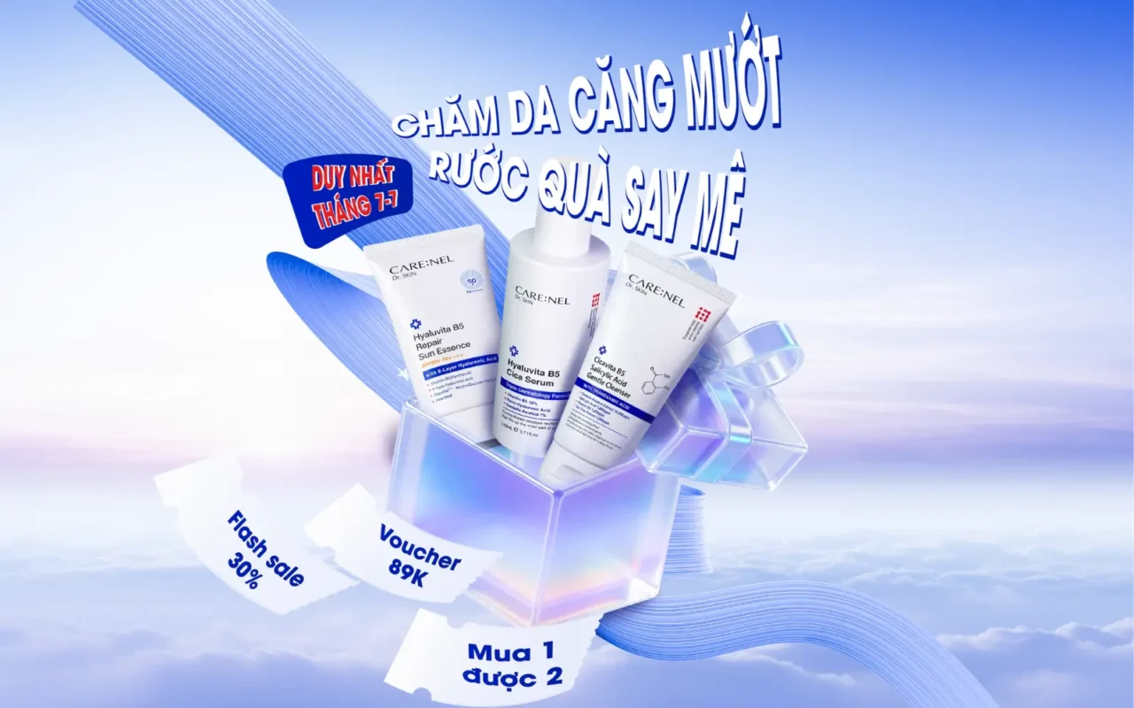 Ngày đôi 07/07 – Chăm da càng mượt – Rước quà say mê